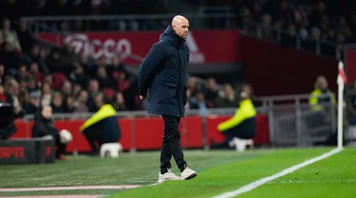 Ajax manager Erik ten Hag is favored to take over at Man United